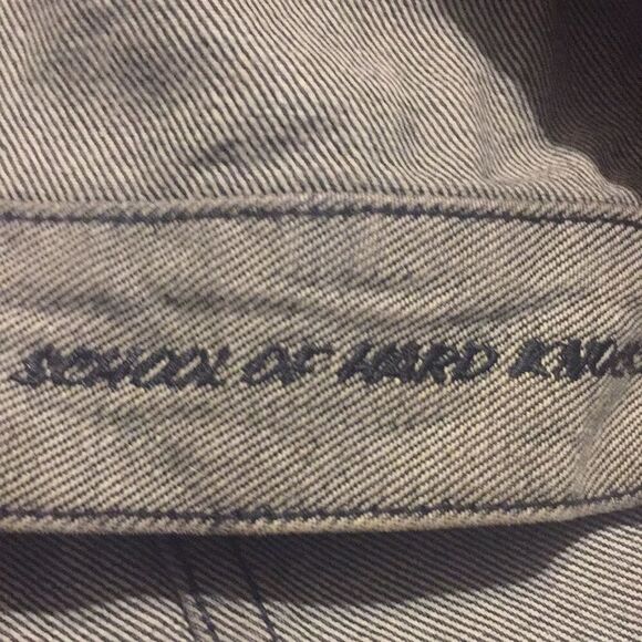 Mens denim school of hard knocks jacket - Picture 13 of 13